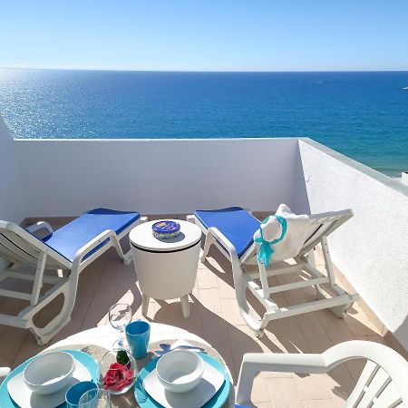 Mira Atlantico 13- Terraco Com Vista Mar E Cidade, Wifi, 80Mt Praia Quarteira Exterior foto