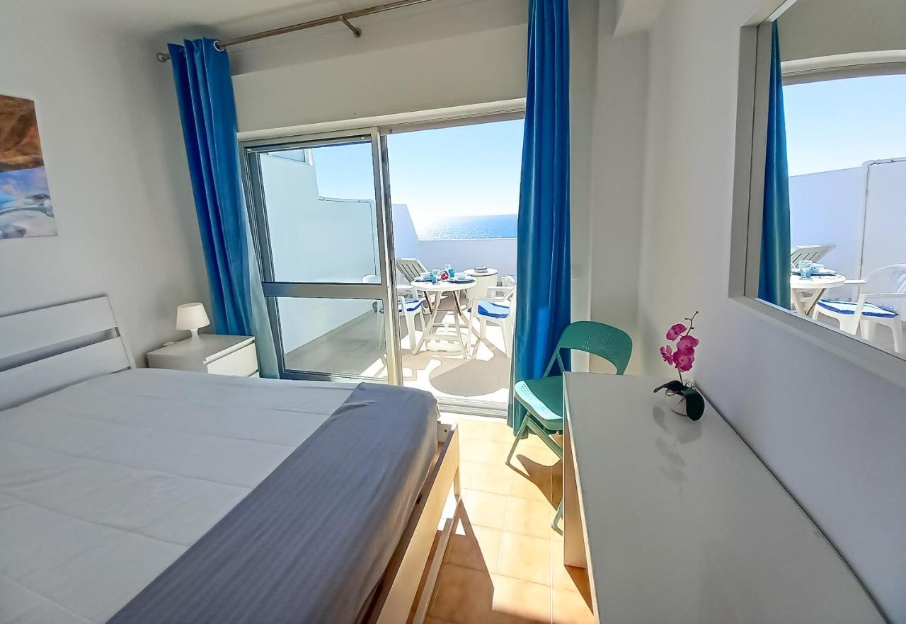 Mira Atlantico 13- Terraco Com Vista Mar E Cidade, Wifi, 80Mt Praia Quarteira Exterior foto