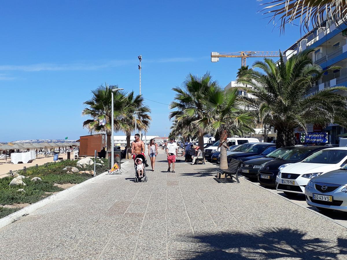 Mira Atlantico 13- Terraco Com Vista Mar E Cidade, Wifi, 80Mt Praia Quarteira Exterior foto