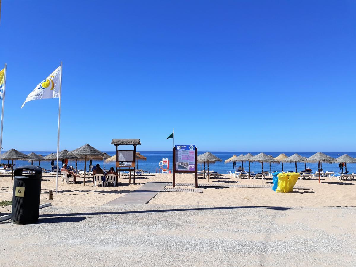 Mira Atlantico 13- Terraco Com Vista Mar E Cidade, Wifi, 80Mt Praia Quarteira Exterior foto