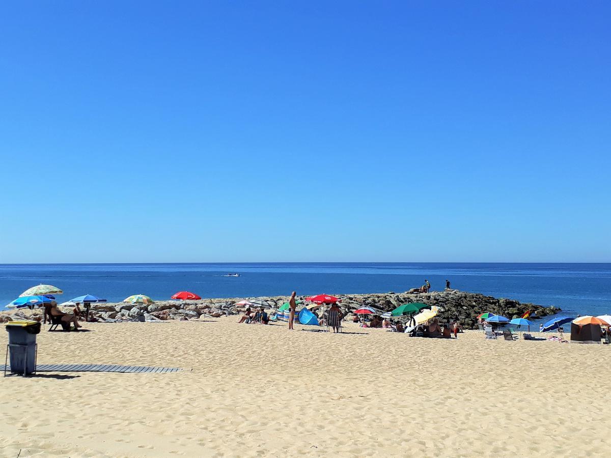 Mira Atlantico 13- Terraco Com Vista Mar E Cidade, Wifi, 80Mt Praia Quarteira Exterior foto